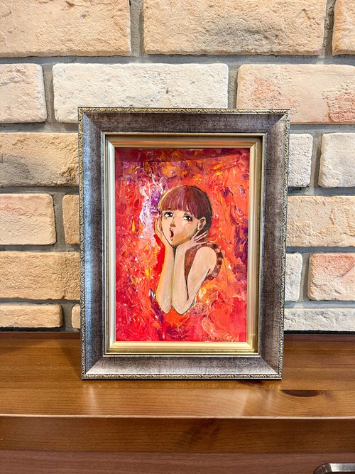 絵画 額装 （アクリル画）抽象画 絵画 アクリル画 抽象画 フロイドアート 絵画 ヒロマ 通販