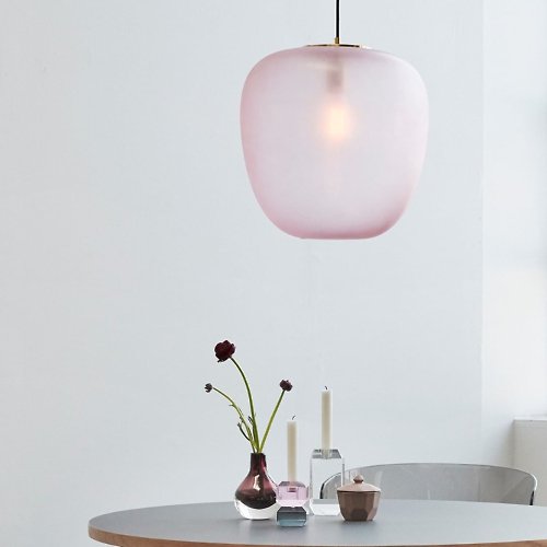 Hübsch Taiwan 【Hübsch】－990701 粉色棉花糖造型吊燈(大) 餐桌燈