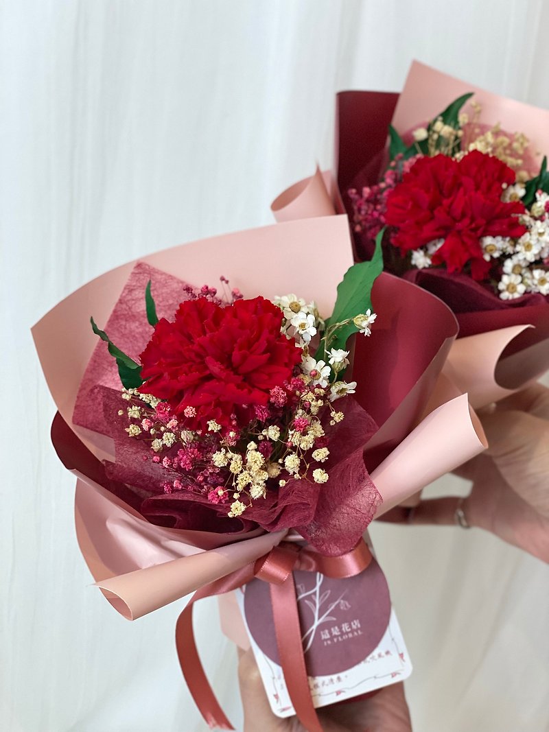 _Mother's Day bouquet_Carnation bouquet_Eternal flower_ - ช่อดอกไม้แห้ง - พืช/ดอกไม้ 