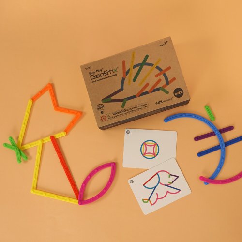 Edx 艾迪客 - 臺灣製兒童玩具 忙著玩-七彩魔法條 (21367) 生日 新年禮物 兒童益智 等餐玩具