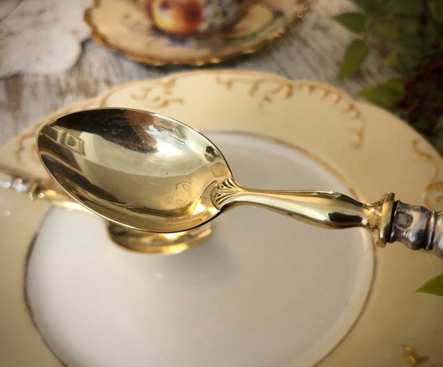 フランス ナポレオン 3 世時代の真鍮ハンドル付きカスタムメイド