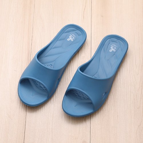 維諾妮卡 【維諾妮卡】好評回購 香氛舒適室內拖鞋-太平洋藍