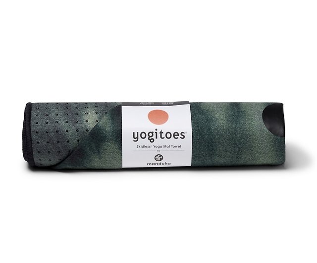 Manduka Yogitoes Yoga Towel for Mat, Non-Slip and Quick Dry for