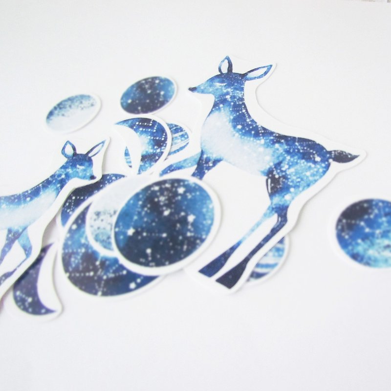 Planet Fawn Sticker Set - Stickers - Paper Blue