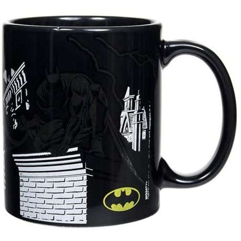 【蝙蝠俠】The Batman (閃電黑影) - 溫感變色馬克杯 - 咖啡杯/馬克杯 - 陶 黑色
