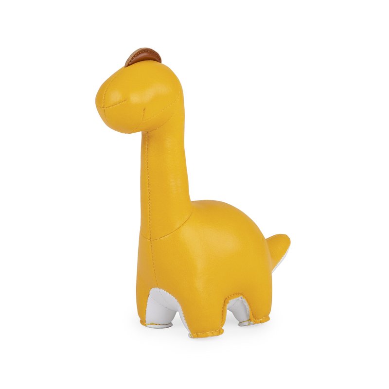 Zuny - Brontosaurus Rano - Paperweight - Items for Display - Faux Leather Multicolor