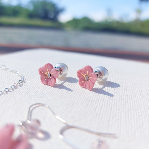 Cherry Blossom Azalea Earring - Joydrop