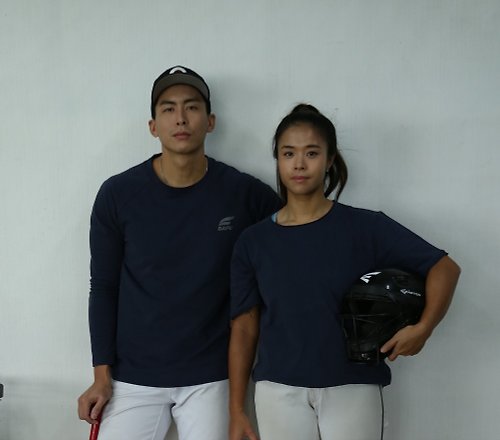 DAFU DAFU | 100% Cotton Long Sleeves Fashion T-shirt | Navy