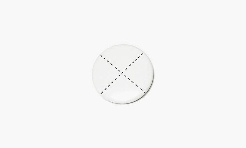 NORITAKE-NEWSLESS PAPER (ADVERTS) Badge - เข็มกลัด/พิน - โลหะ ขาว