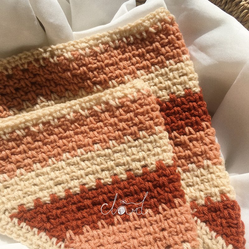 Kerchief crochet - 髮飾 - 聚酯纖維 多色