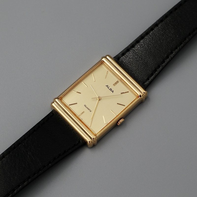 ALBA Premium Neutral Antique Quartz Watch - Men's & Unisex Watches - Other Materials 