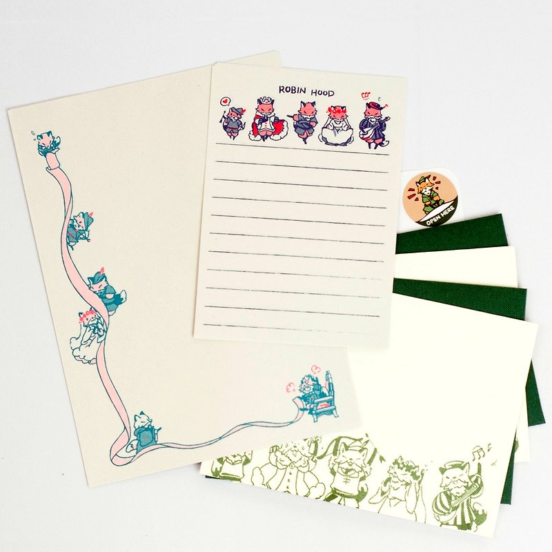 Letter Paper Collection - อื่นๆ - กระดาษ สีเขียว