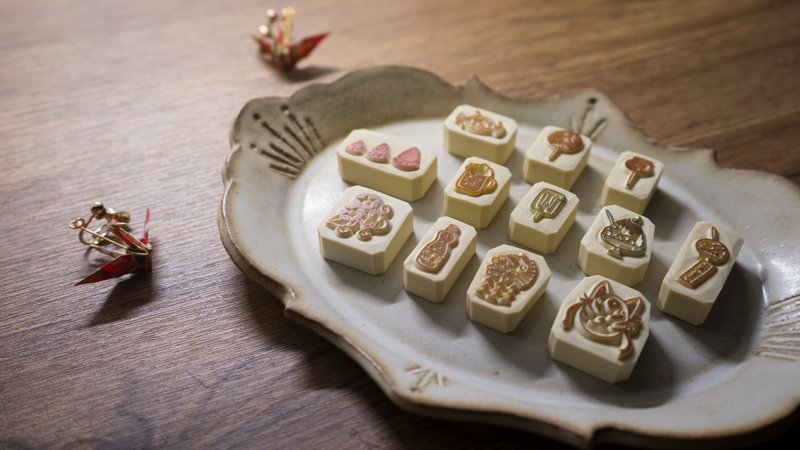| 展示作品 | 日本夏季小物 手刻印章 橡皮章 - 印章/印台 - 木頭 紅色