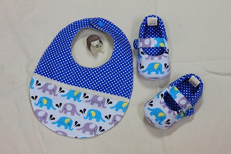 Naughty baby elephant water shoes + pocket births ceremony. Full moon ceremony - Baby Gift Sets - Cotton & Hemp 