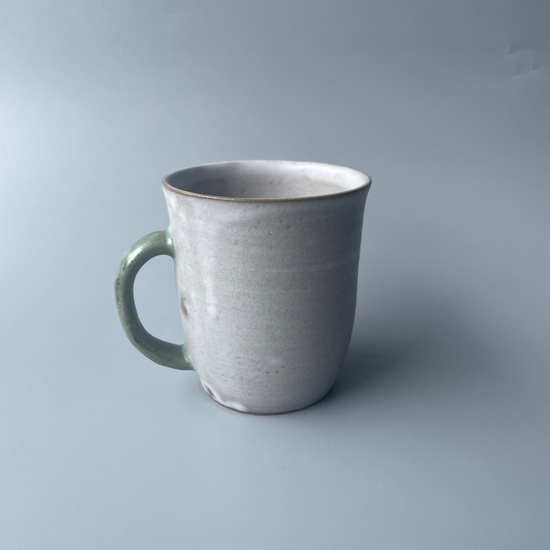 @studio_florero 絞胎馬克杯 練り上げ - 咖啡杯/馬克杯 - 陶 灰色