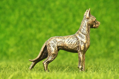 イタリア製 陶器 犬の置物 グレートデーン 大型犬 高さ95cm ITALY 札幌 