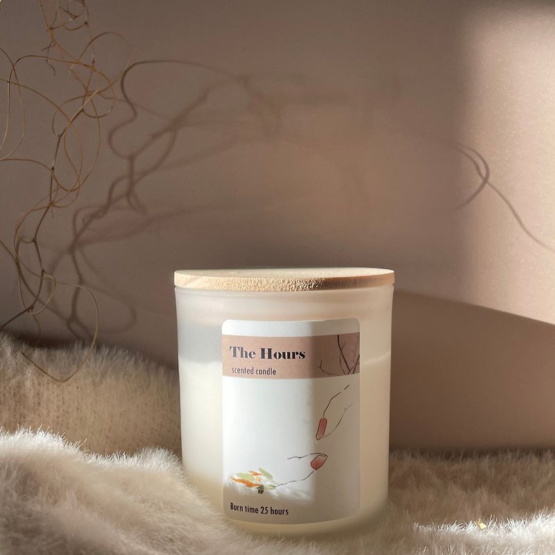 Breathe Deeply I Forest Wood Tone I TheHours Scented Candle Taiwanese Brand - น้ำหอม - ขี้ผึ้ง 
