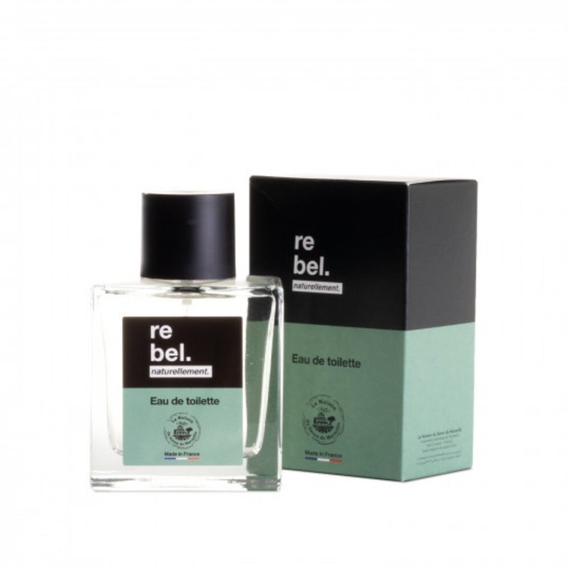 French Marseille soap house rebel.Wild Man God men's eau de toilette 100ml - น้ำหอม - วัสดุอื่นๆ สีดำ