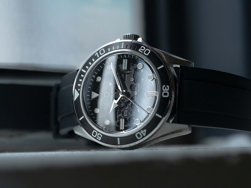 DIY製錶套裝 | 藍寶石錶面 潛水腕錶 (Seiko NH34機芯) - 其他 - 其他金屬 黑色