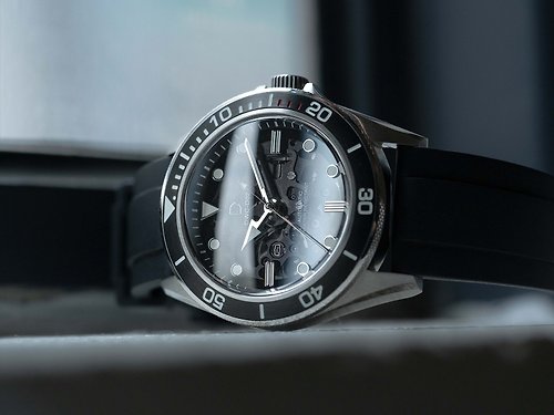DIY Watch Club DIY製錶套裝 | 藍寶石錶面 潛水腕錶 (Seiko NH34機芯)