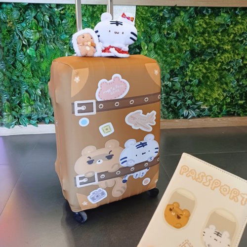 美吉熊&爆爆熊maggieboombear 旅行必備好物 - 行李箱保護套