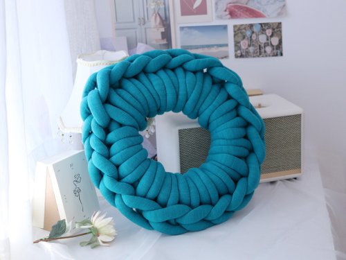 Lay皮革精品設計 冰島毛線/巨型毛線/胖胖毛線/編織抱枕/giant yarn/新手友善