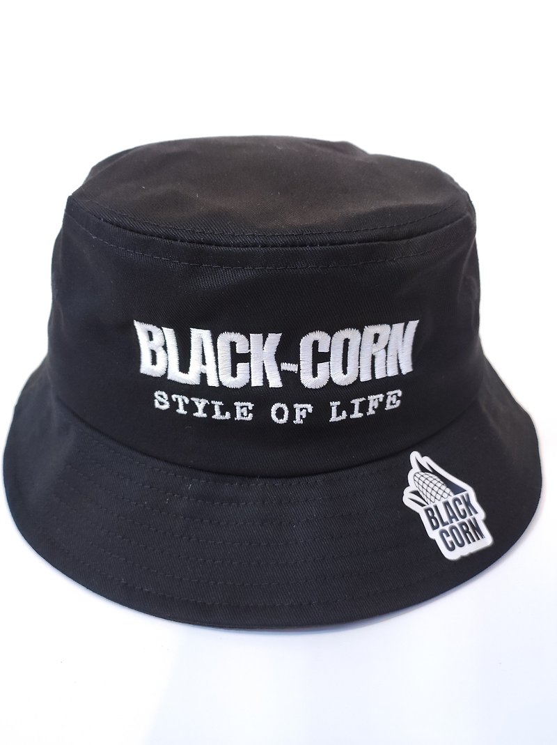 Cotton Bucket Hat bucket hat (GP230519NO3BK) - Hats & Caps - Cotton & Hemp 