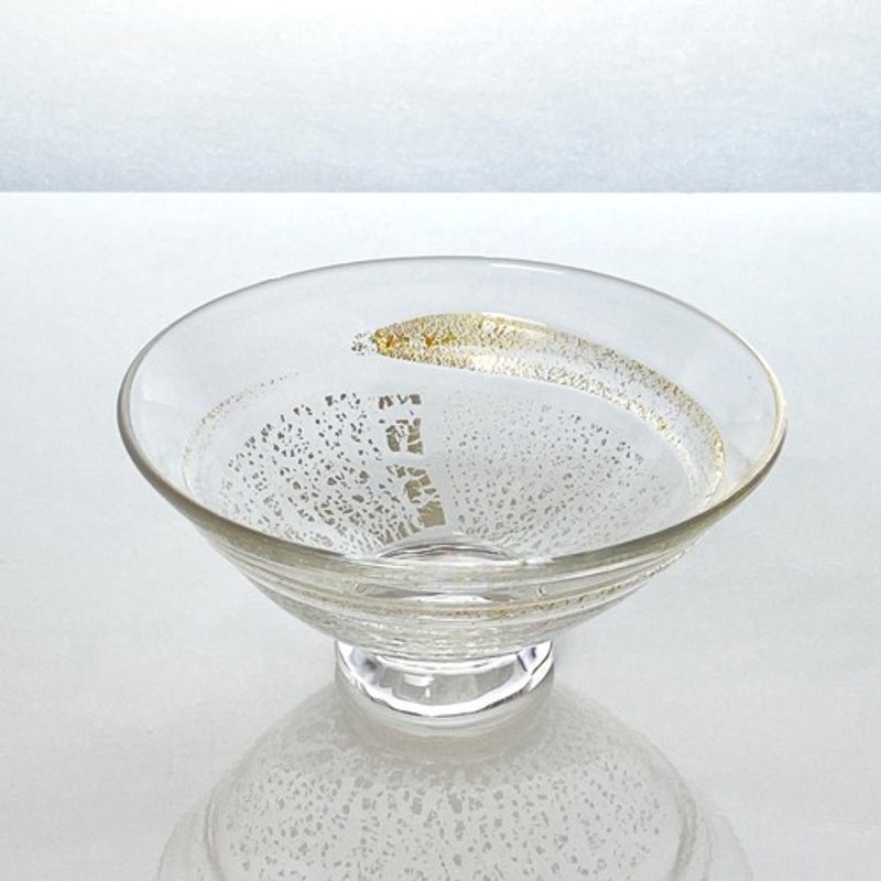 ガラス抹茶碗（抹茶茶碗・金と銀）お湯使用可・化粧箱入り - 碗 - 玻璃 
