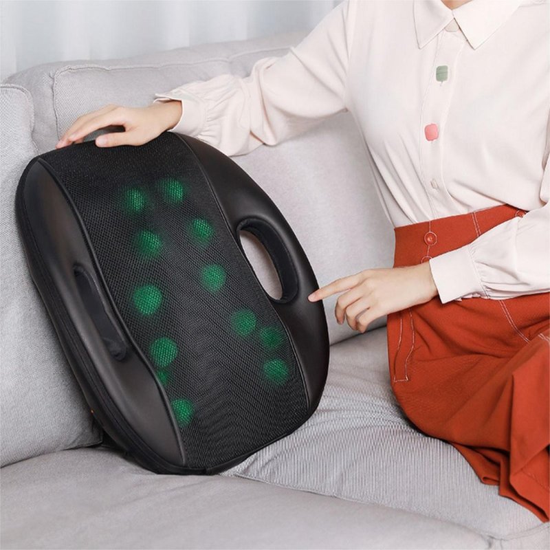 [Free Shipping] Copfi Back Massager Waist Cervical Spine Massage Chair Cushion Car Cushion Body Multifunctional - อื่นๆ - วัสดุอื่นๆ 