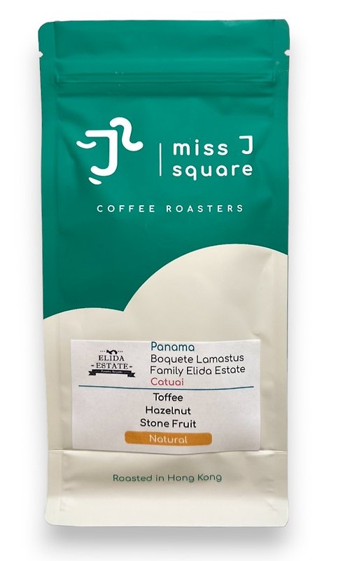 Miss J Square Coffee Panama Boquete Lamastus Family Elida Estate 100g / 200g