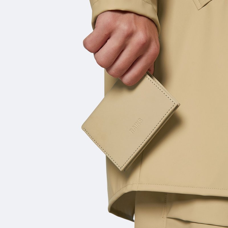 【丹麥 RAINS】Folded Wallet 經典防水折疊短夾 多色可選 - 錢包/皮夾/長短夾 - 其他材質 