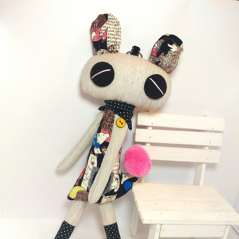 Panda Baby~Mia Handmade Doll - Stuffed Dolls & Figurines - Cotton & Hemp 