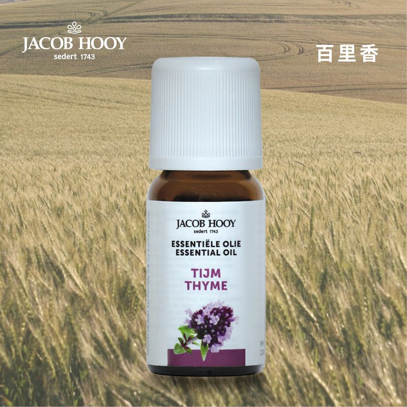 Jacob Hooy | Thyme Essential Oil 100% Pure Essential Oil Diffuser Oxygen Aromatherapy - Fragrances - Essential Oils 