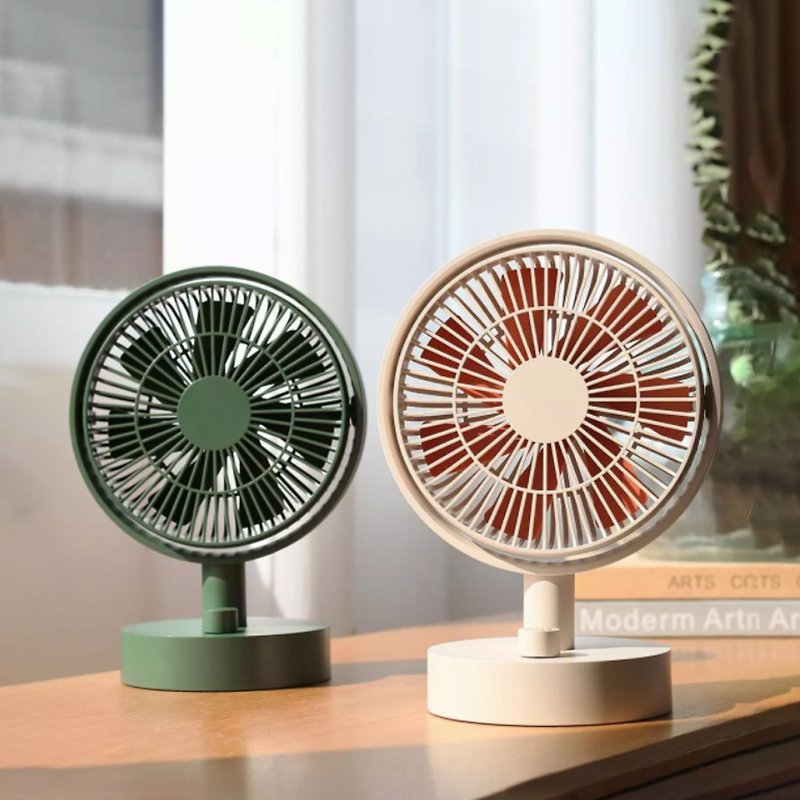 [Ready stock] Desktop fan-feather | digital display screen | soft wind and light sound | product from Taiwan company - พัดลม - วัสดุอื่นๆ 