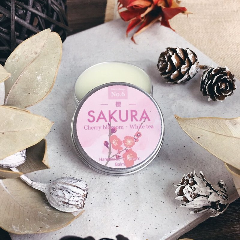 Take a Snooze - - Skin-friendly moisturizing balm / No.6 Sakura SAKURA - น้ำหอม - น้ำมันหอม สึชมพู