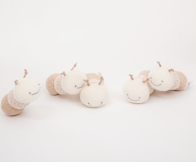 Japan hand made organic cotton - baby rattle - Shop MARURU be' be' Kids'  Toys - Pinkoi