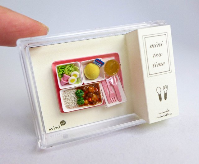 Buy Miniature Japan Food Set Bento, Miniature Food, Miniature Decorate  Doll's House 1:12 Online in India 