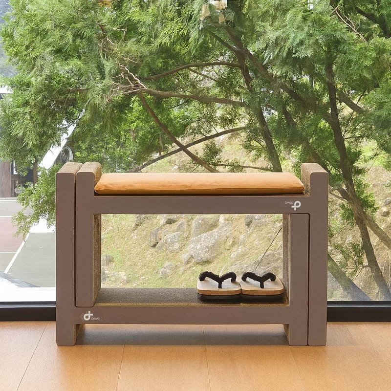 【套組】H型貓抓板2個+椅墊1個 - 貓跳台/貓抓板 - 紙 