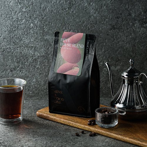 黑浮&奎克咖啡豆 黑浮咖啡-獨家配方豆(綜合中深培)