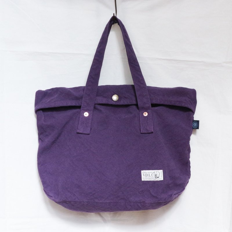 Fly Bag [2024 Autumn/Winter Limited Edition Color: Pansy] (VC-22) - Handbags & Totes - Cotton & Hemp Purple