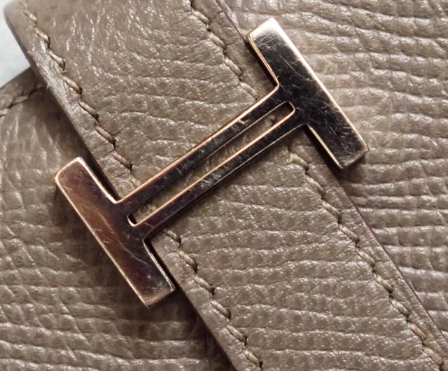 気品溢れる♪ 【HERMES】エルメス べアン ミニウォレット HERMES エルメス べアン ミニ ウォレット 財布 エタン