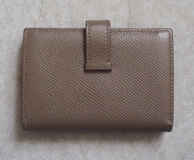 気品溢れる♪ 【HERMES】エルメス べアン ミニウォレット HERMES エルメス べアン ミニ ウォレット 財布 エタン