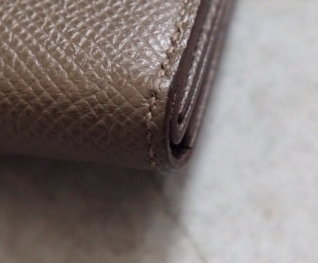 使うほどに味が出る!!【HERMES】エルメス べアン ウォレット HERMES エルメス Bearn べアン コンパクト 2つ折り財布 メンズ