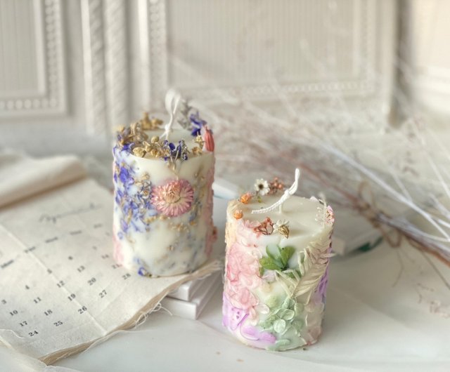 Workshop(s)】【Candle Workshop】Dry Flower Candle Holder - Shop Peaceful  Candles I Handmade Candle Candles/Fragrances - Pinkoi