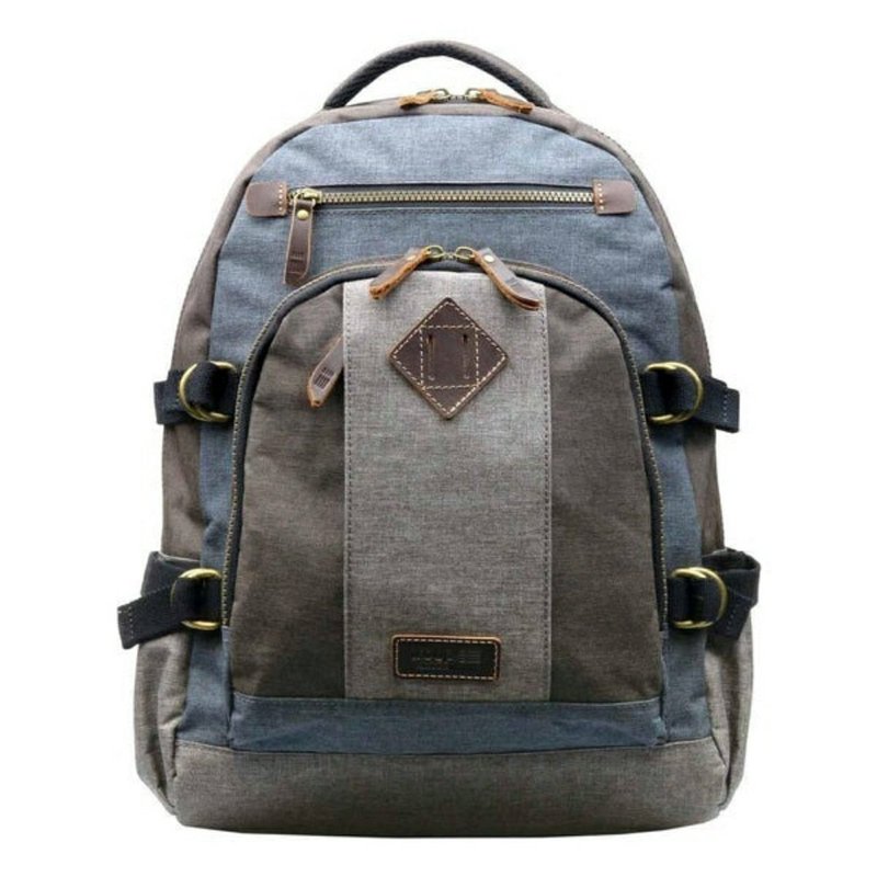 TRP0385 Troop London urban laptop backpack - กระเป๋าเป้สะพายหลัง - วัสดุกันนำ้ 