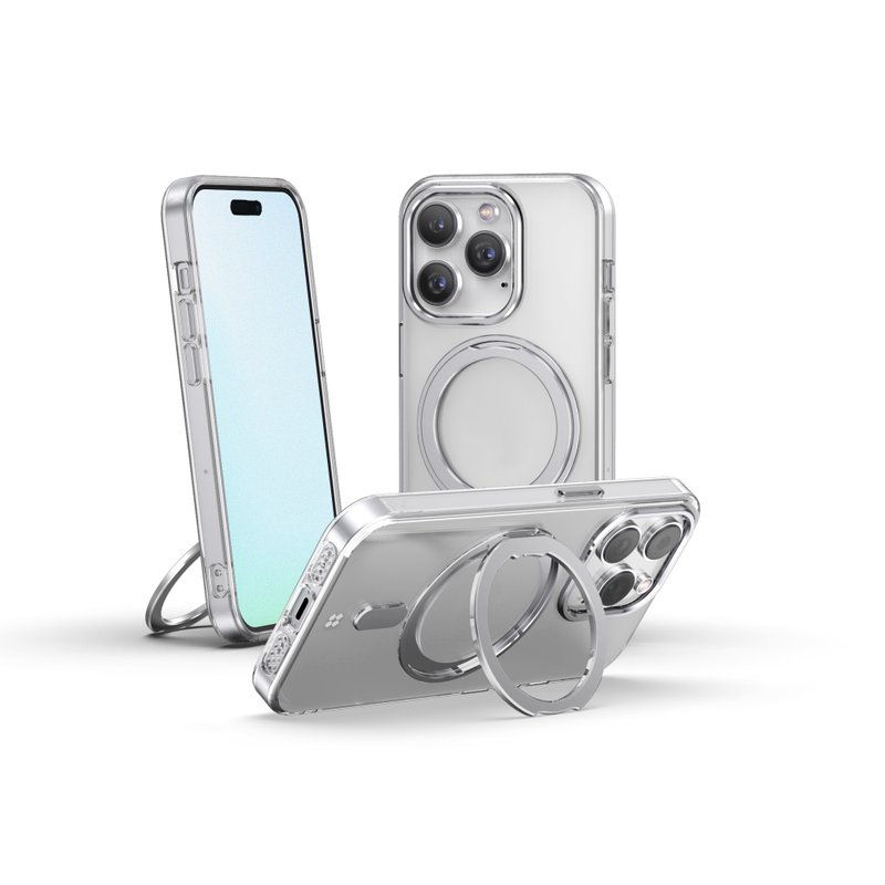 iPhone 15 Pro / Pro Max / 15 / 15 Plus Case: Mag+ Clear - 手機配件 - 塑膠 透明