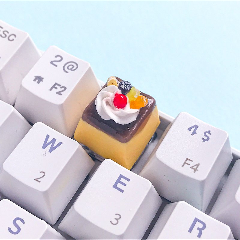 Pudding keycap for mechanical Cherry mx switches - Computer Accessories - Clay Yellow