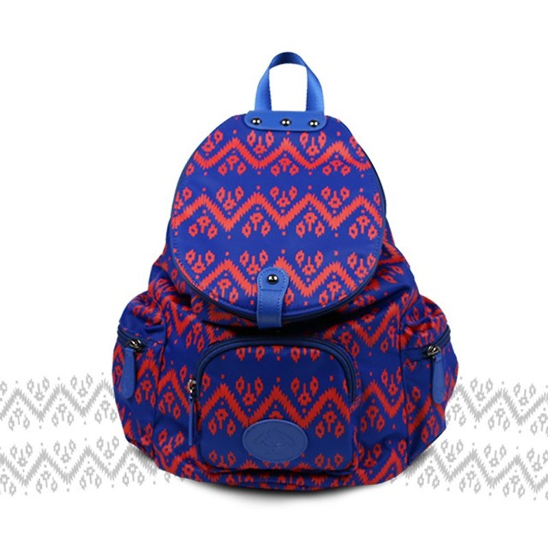 [After Love Bag Mini]-Royal Blue Mother Bag/Backpack/Lady Bag - กระเป๋าคุณแม่ - วัสดุกันนำ้ สีน้ำเงิน