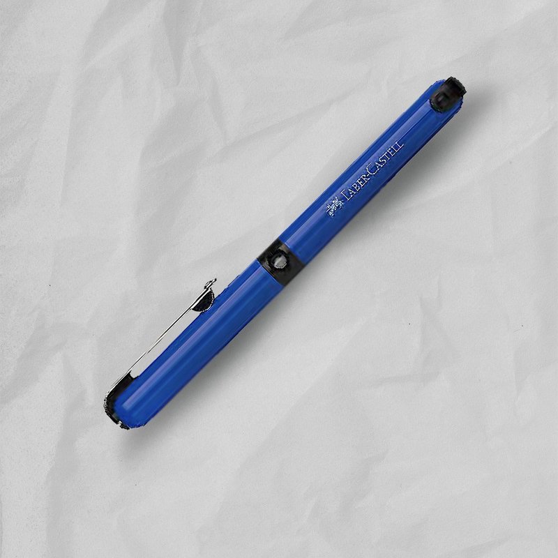 【Faber-Castell】P400型A尖習字鋼筆 藍 - 鋼筆 - 其他材質 藍色