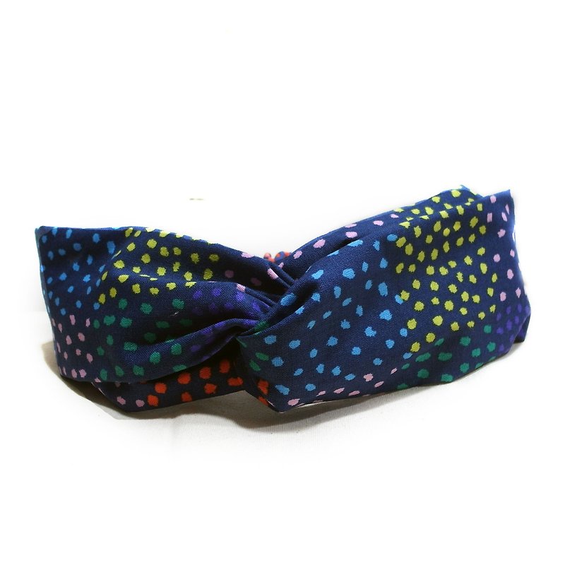 Starry Limited Edition Reprint | Hairband - Hair Accessories - Cotton & Hemp Blue